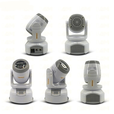 Iluminação e Circuitos 80 RGBW LED Spot Beam Gobo Moving Head Light para DJ Shows