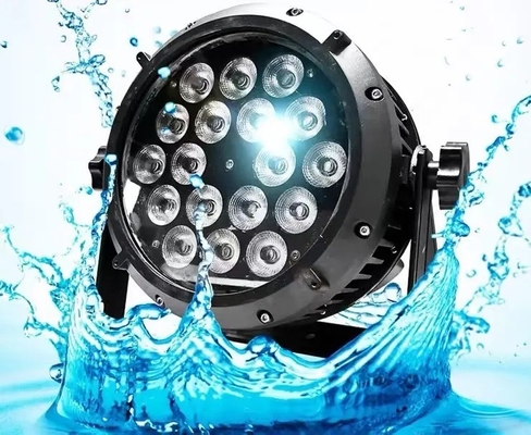 Outdoor RGBW DMX LED Par Light Impermeável 18pcs*10w Para Casamento