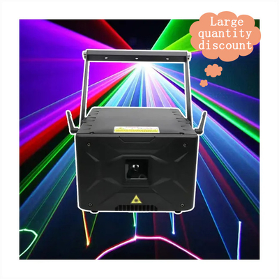 Animação RGB Laser DJ Light para Disco Club 1-5w RGB Full Color Laser Projector Light