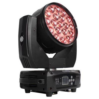 50000 horas de vida útil 19 pcs LED DJ Swing Beam Light para Bar Stage Show em RGB