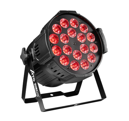 RGBW 4in1 Luz de palco DMX512 Par Luz LED 1810 Para festa de palco de casamento Led Par