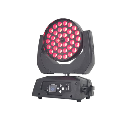 DMX512/Master-Slave/Som/Controle Automático Led Zoom Wash Moving Head 36X10W/15W RGBW 4in1