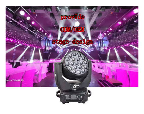 Soluções de Iluminação de Bares de Festas de Disco LitePro DLX Layout 19X15W RGBW Moving Headlights