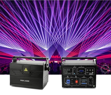 5W RGB Animação Luz Laser 10W DMX RGBW Moving DJ Light For Night Club