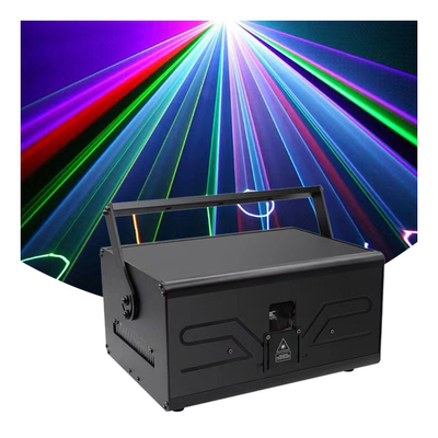10W Full Color RGB Laser Light TUV Certificado para Espetáculo de palco DJ Disco Natal
