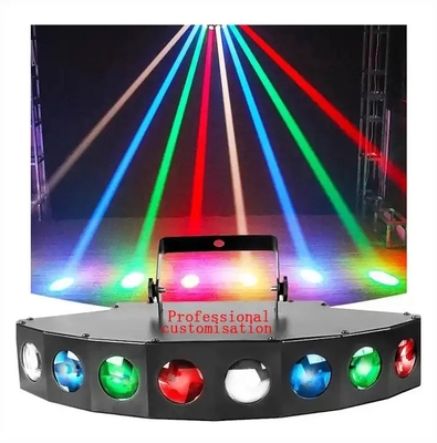 Lâmpada de laser CRI 85 com 8 olhos RGBW